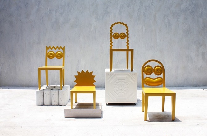  Caricature as Furniture by 56th Studio in thisispaper.com
