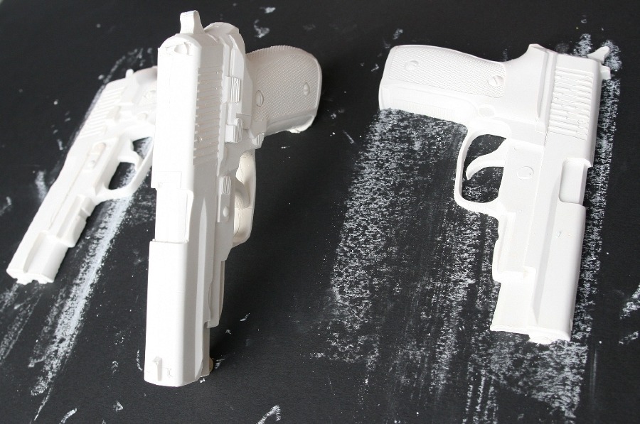 Chalk Guns Mike Falk Artist & Designer